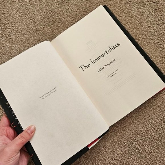 4/$40 The Immortalists by Chloe Benjamin -‎ Hardcover - Picture 3 of 6